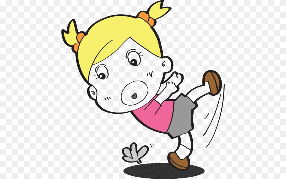 Falling Clipart Girl Falling Clipart Skid, Face, Head, Person, Cartoon Free Transparent Png
