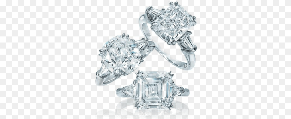 Falling Diamonds Harry Winston Engagement Rings, Crystal, Accessories, Gemstone, Jewelry Free Transparent Png