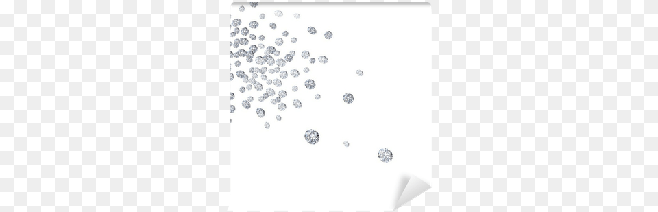 Falling Diamonds On White Background Wall Mural Pixers Diamantes Con Fondo Blanco, Accessories, Diamond, Gemstone, Jewelry Free Png Download