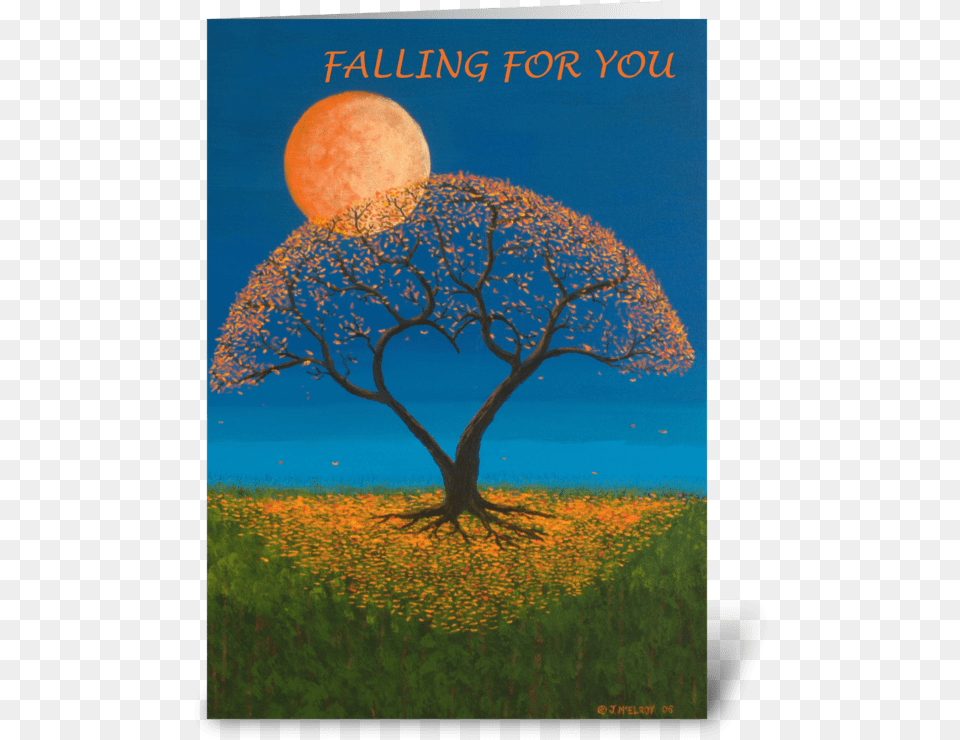Falling For You Greeting Card Falling For You, Astronomy, Moon, Nature, Night Free Transparent Png