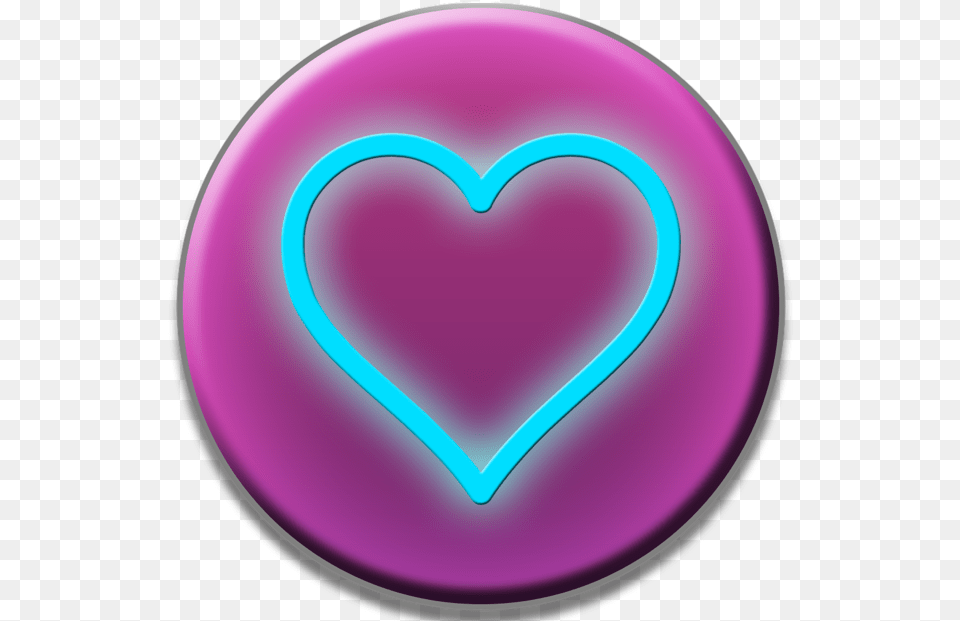 Falling Hearts Girly, Purple, Light, Heart, Disk Png