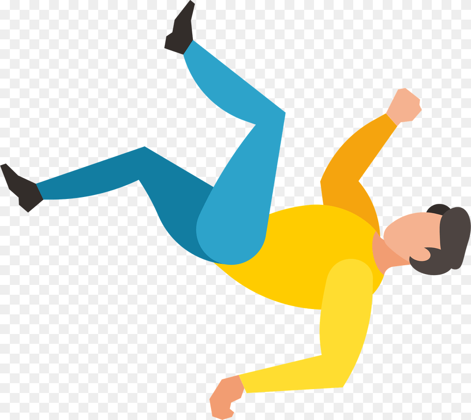 Falling Man Clipart, Dancing, Leisure Activities, Person Png