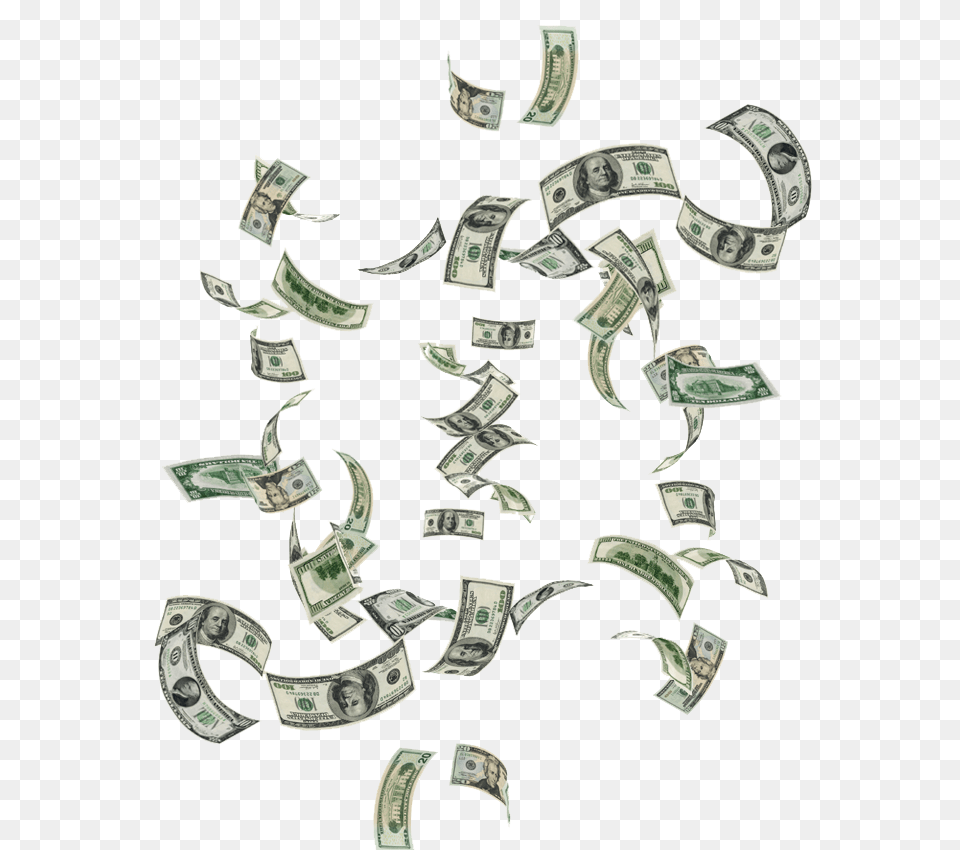 Falling Money, Dollar, Person, Face, Head Free Png Download