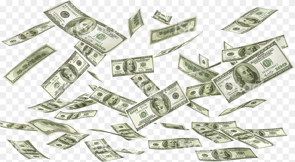 Falling Money Background Money Falling Background, Dollar, Person, Face, Head Png Image