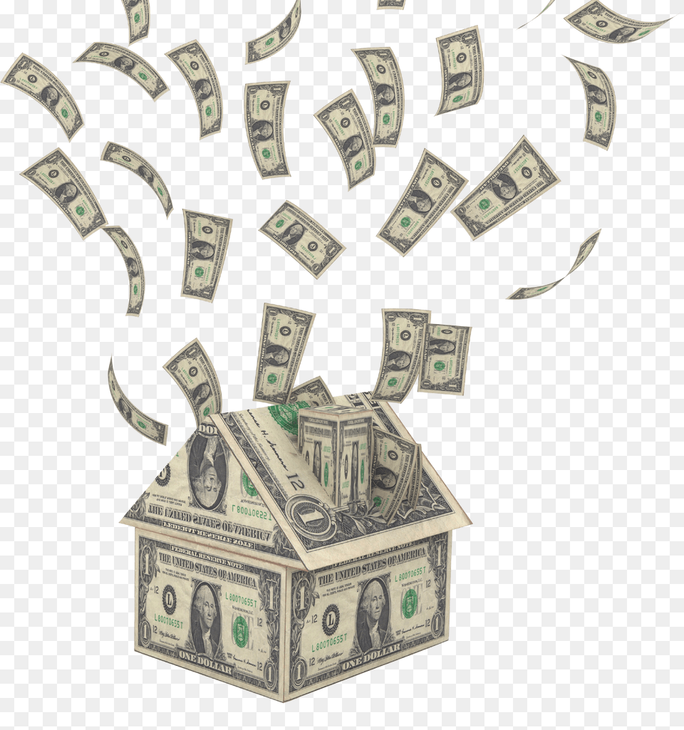 Falling Money Money Gif Transparent Background Png Image