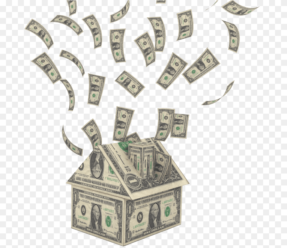 Falling Money Raining Money Gif Background, Dollar, Person, Face, Head Free Transparent Png