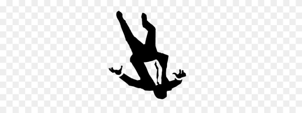 Falling Pic, Dancing, Leisure Activities, Person, Silhouette Free Png