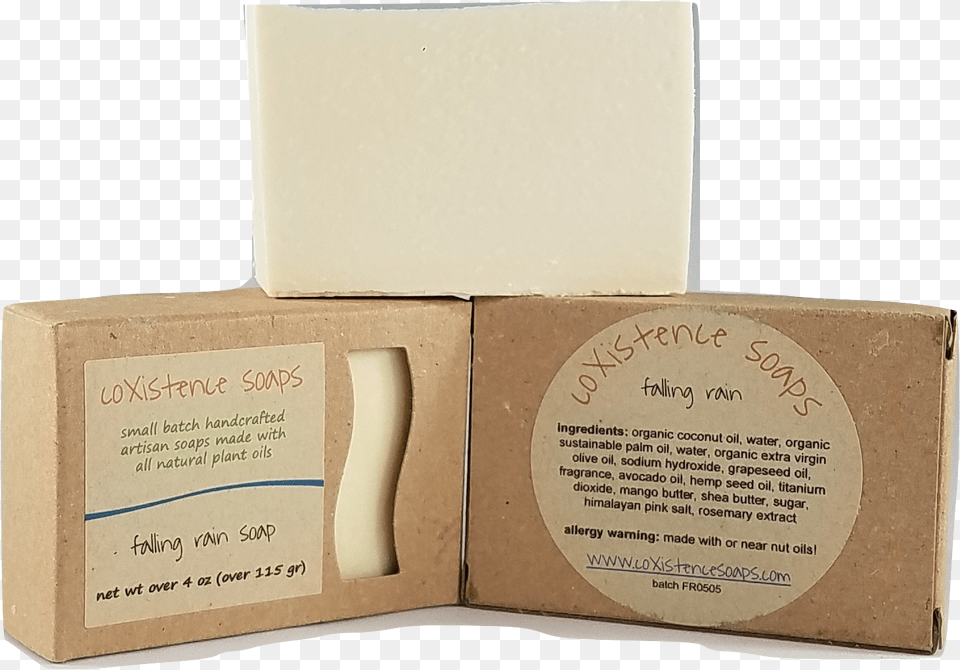 Falling Rain, Soap, Box, Business Card, Paper Png Image