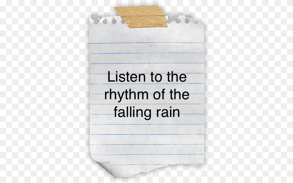 Falling Rain Summer Lyrics Love I Building Schools For The Future, Page, Text, Paper, Handwriting Free Png Download