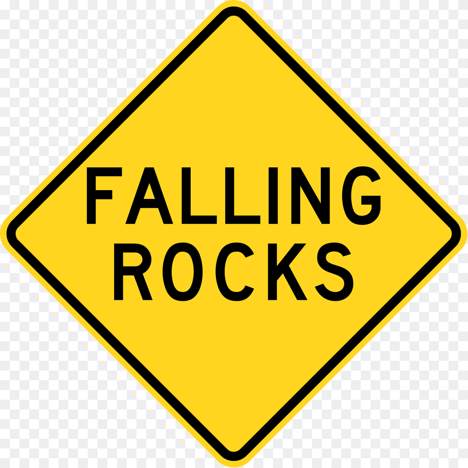 Falling Rocks Pennsylvania Hawaii And New Hampshire Clipart, Road Sign, Sign, Symbol Png