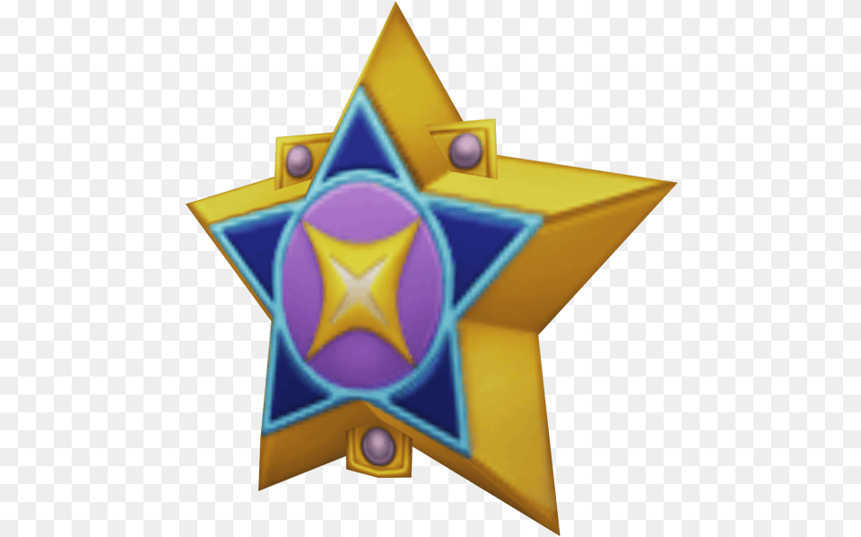 Falling Star Kingdom Hearts Wiki The Kingdom Hearts Kingdom Hearts Falling Star, Star Symbol, Symbol, Cross Png Image