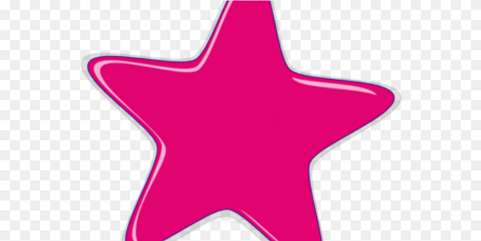 Falling Stars Clipart Neon Star Pink Stars Clipart Transparent, Star Symbol, Symbol Png