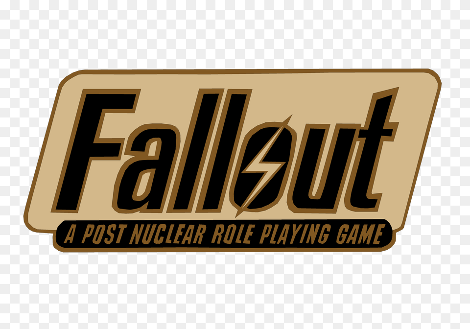 Fallout, Logo, License Plate, Transportation, Vehicle Png Image