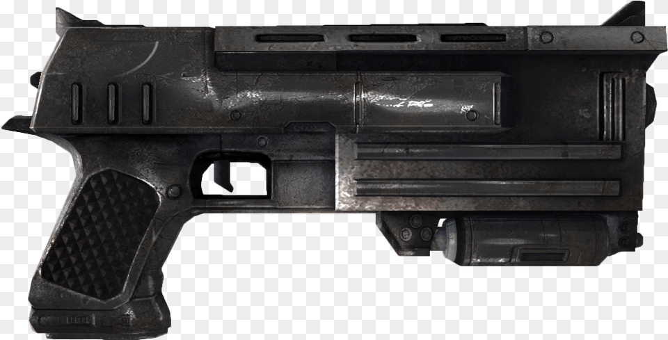 Fallout 3 10mm Pistol, Firearm, Gun, Handgun, Weapon Png Image