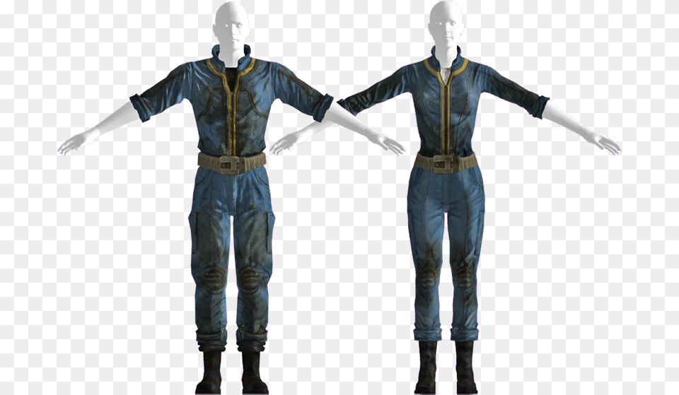 Fallout 3 Armor And Clothing Fallout 3 Robco Jumpsuit, Sleeve, Person, Pants, Long Sleeve Free Transparent Png