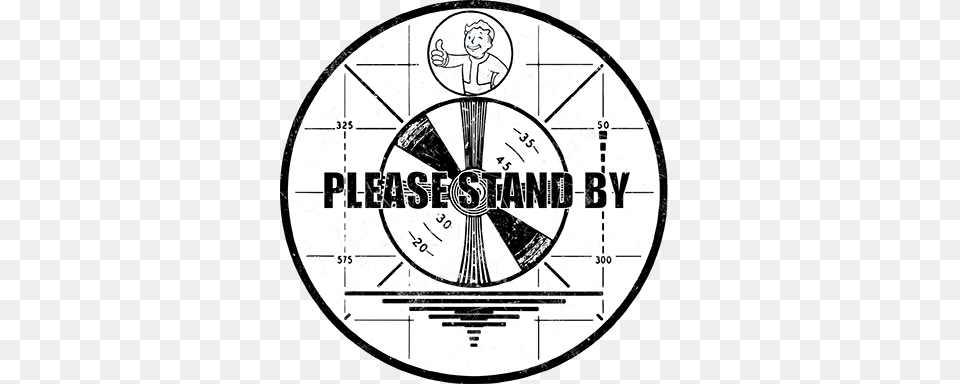 Fallout 3 By Fabin Soto Via Behance Please Stand By Vector, Baby, Person, Face, Head Free Transparent Png