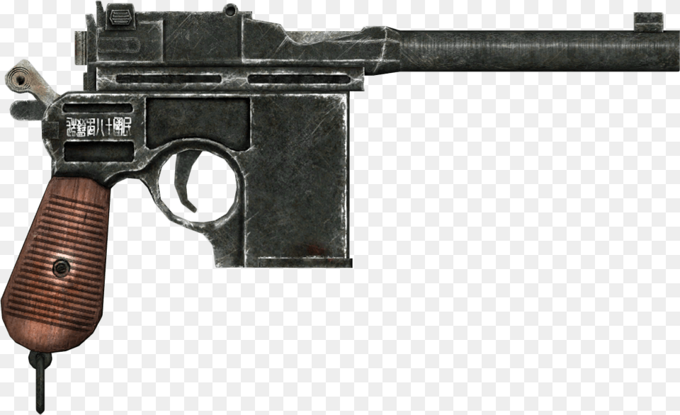 Fallout 3 Chinese Pistol, Firearm, Gun, Handgun, Weapon Png Image