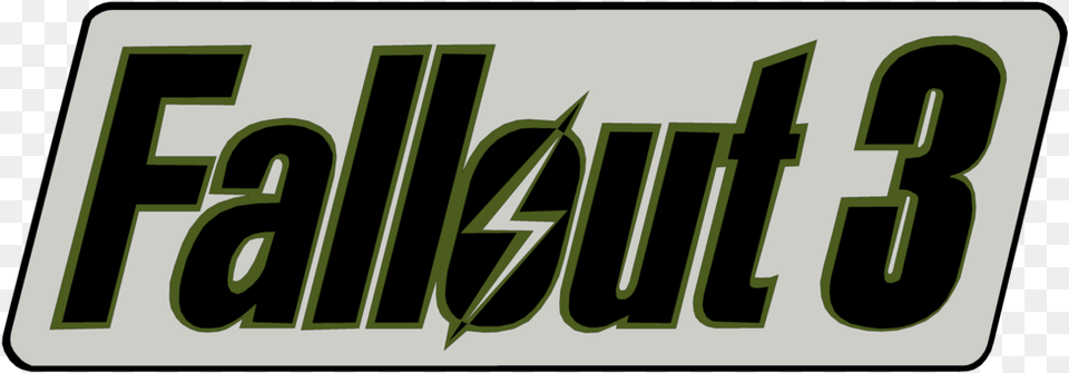 Fallout 3 Logo, Green, Text, Symbol Free Transparent Png