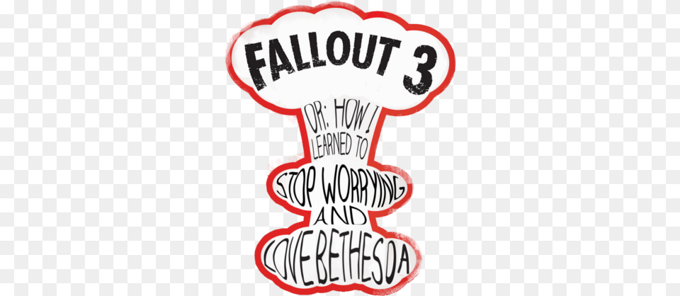 Fallout 3 Or, Sticker, Food, Ketchup, Text Png