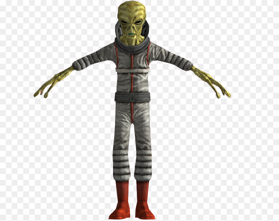 Fallout 4 Alien Costume, Adult, Person, Man, Male Free Transparent Png