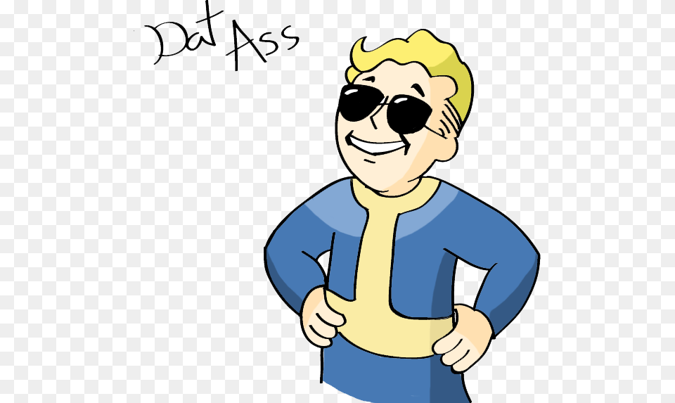Fallout 4 Boy Fallout Vault Boy Dat, Accessories, Person, Sunglasses, Baby Free Transparent Png