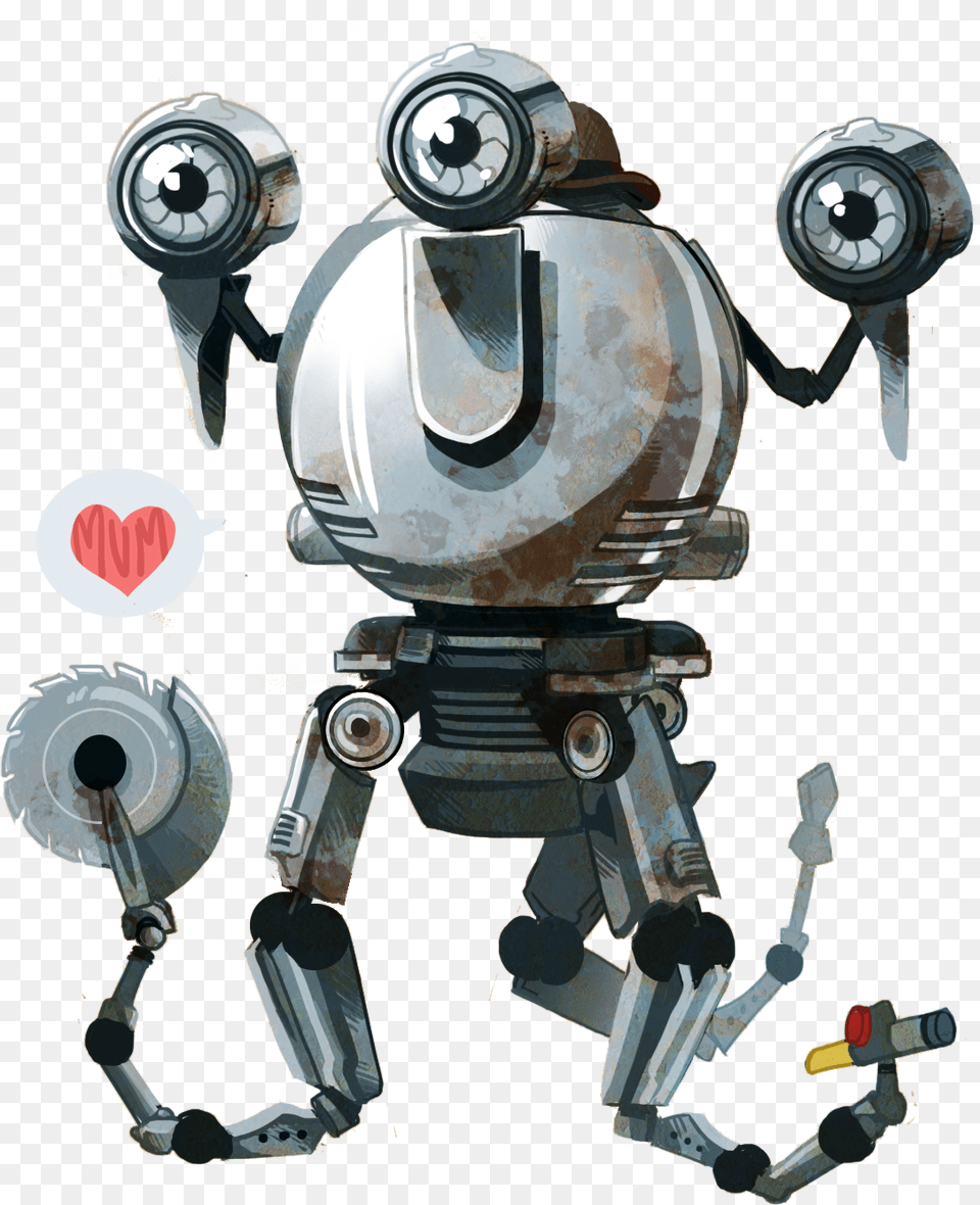 Fallout 4 Fallout Mr Handy, Robot, Adult, Male, Man Free Png Download