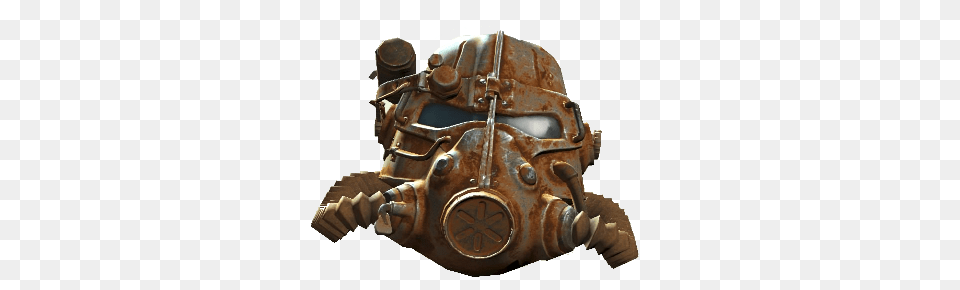 Fallout 4 Helm, Bronze, Ammunition, Grenade, Weapon Free Png Download