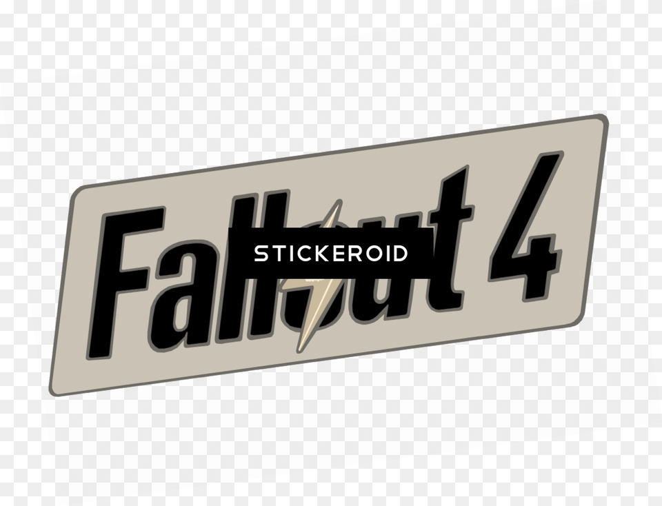 Fallout 4 Logo Fallout 4, Symbol, Sign, Text Png Image