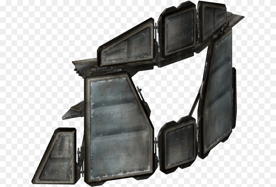 Fallout 4 Military Barricades Accessories, Buckle, Home Decor, Bulldozer Free Png Download