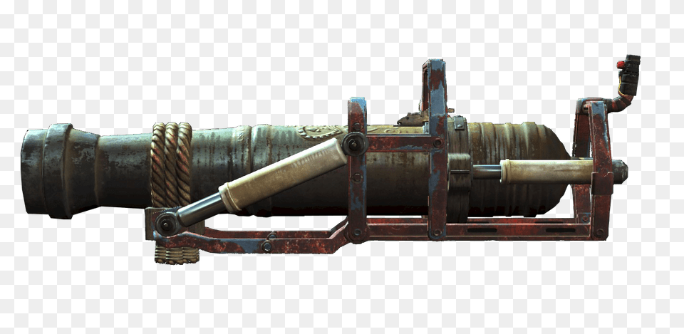 Fallout 4 Mortar, Cannon, Weapon, Gun Free Png Download