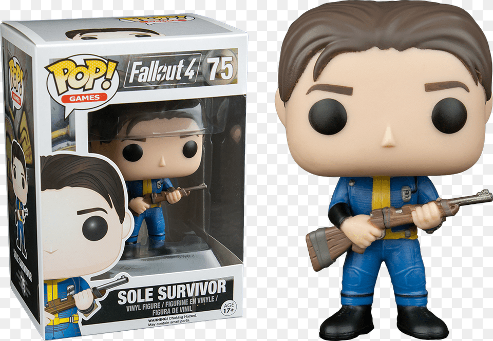 Fallout 4 Pop Figures, Figurine, Doll, Toy, Face Png Image