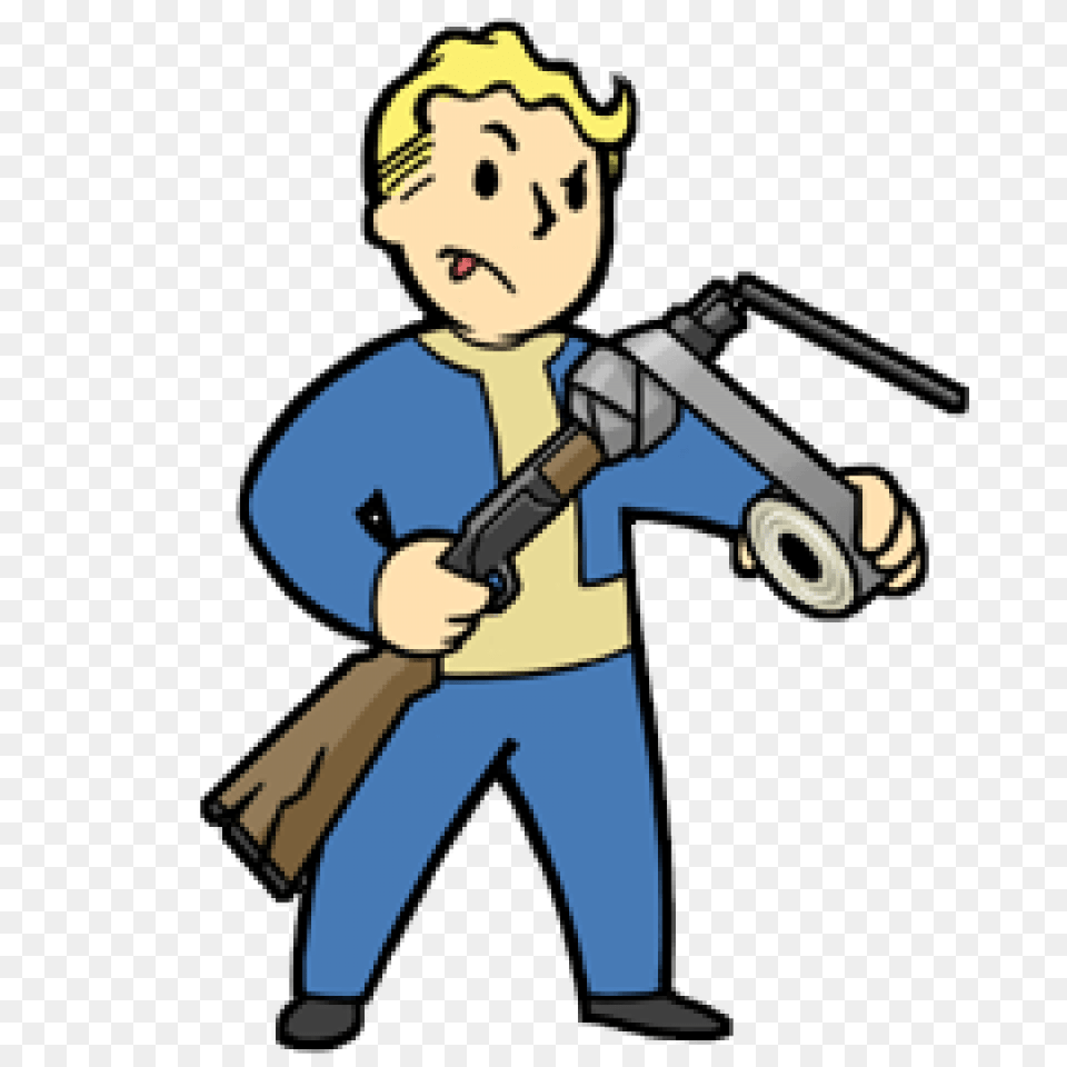 Fallout 4 Vault Boy Clipart Download Fallout Vault Boy, Baby, Person, Cleaning, Face Png Image
