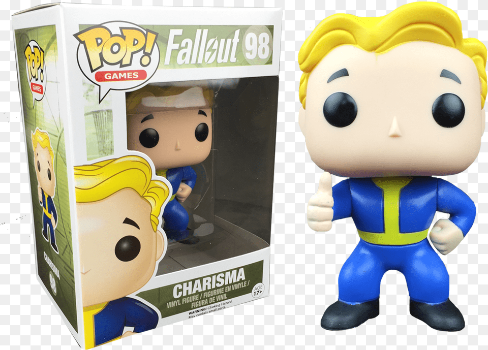 Fallout 4 Vault Boy Pop Vinyl, Toy, Baby, Person, Face Free Png Download