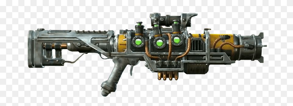 Fallout 4 Weapon, Gun, Machine Gun, Firearm, Rifle Png Image