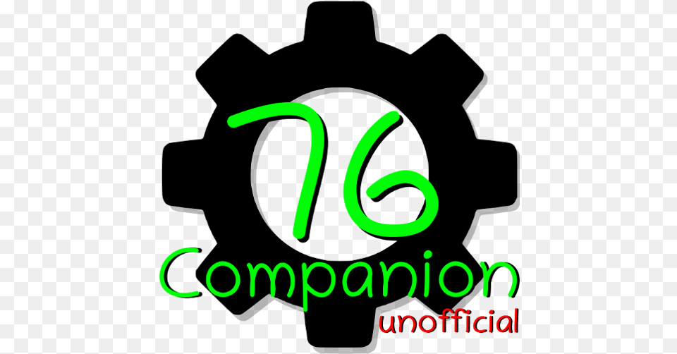 Fallout 76 Build Companion Clip Art, Green, Light, Neon, Text Free Transparent Png