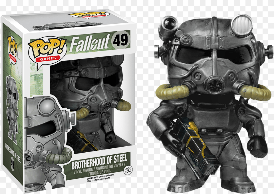 Fallout 76 Funko Pop, Toy, Robot, Adult, Male Png