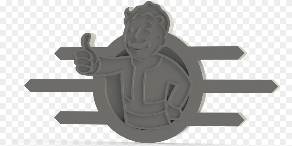 Fallout Badge Set 3d Print Cartoon, Logo Png