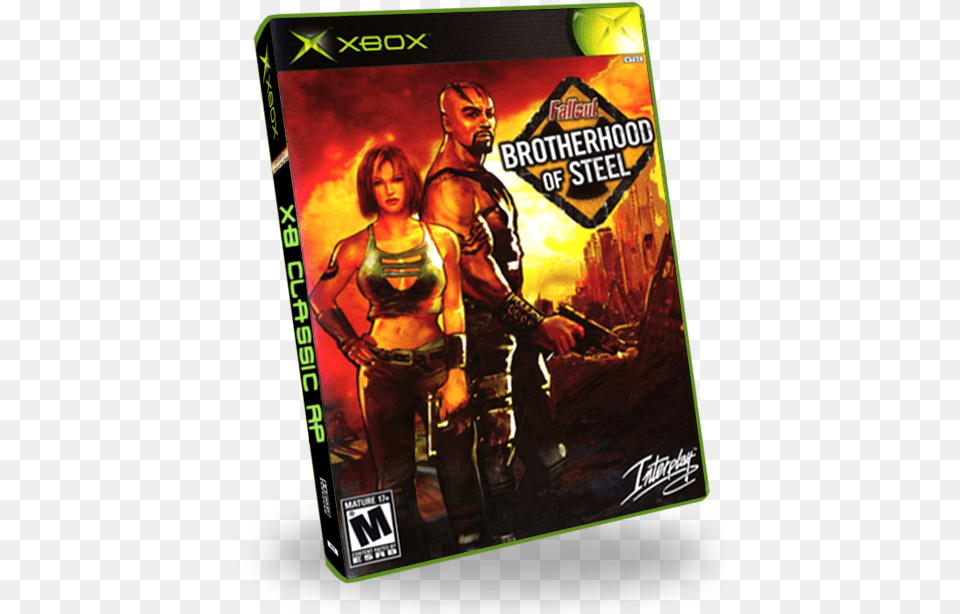 Fallout Brotherhood Of Steel Fallout Brotherhood Of Steel Ps2 Pal, Adult, Publication, Person, Woman Free Png Download
