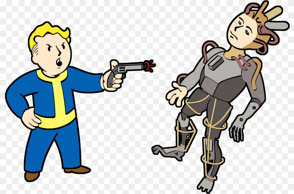 Fallout Clipart Svg Acadia Fallout, Baby, Gun, Person, Weapon Png