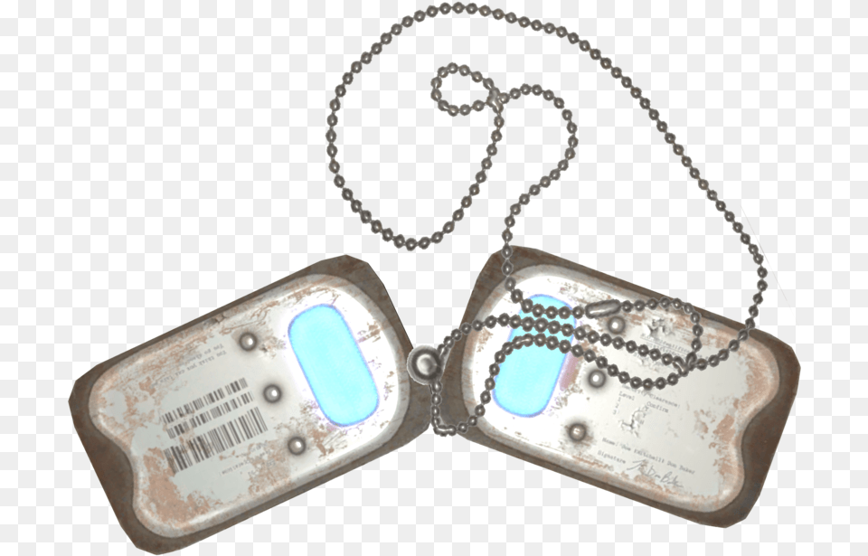 Fallout Dogtags, Accessories, Jewelry, Necklace, Pendant Free Png Download