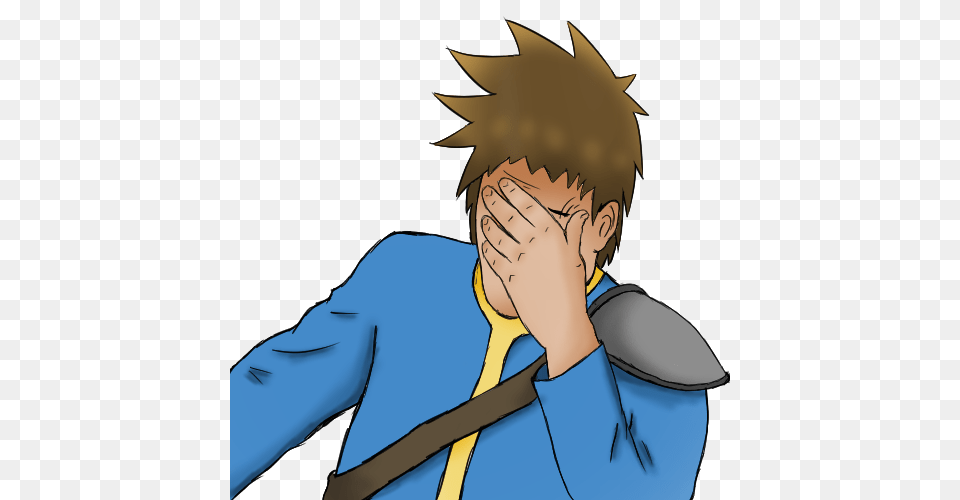 Fallout Facepalm, Book, Comics, Publication, Person Png