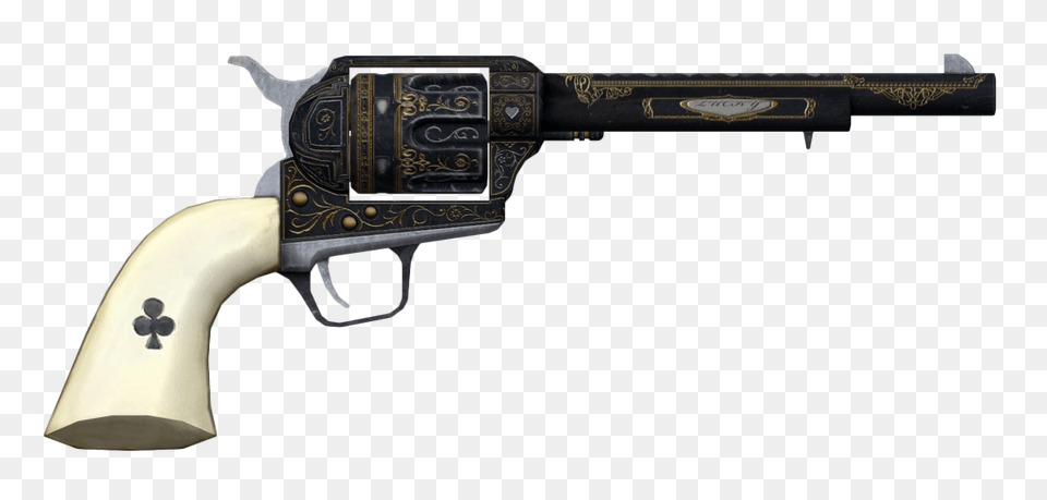 Fallout Fallout New Vegas Lucky Pistol, Firearm, Gun, Handgun, Weapon Png