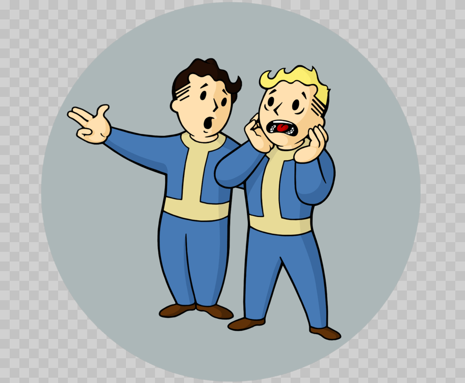 Fallout Fallout Nv My Art Wasteland Bethesda Vault Cartoon, Baby, Person, Face, Head Png