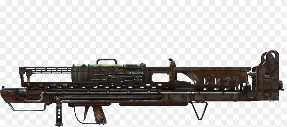Fallout Fatman, Firearm, Gun, Machine Gun, Rifle Png Image