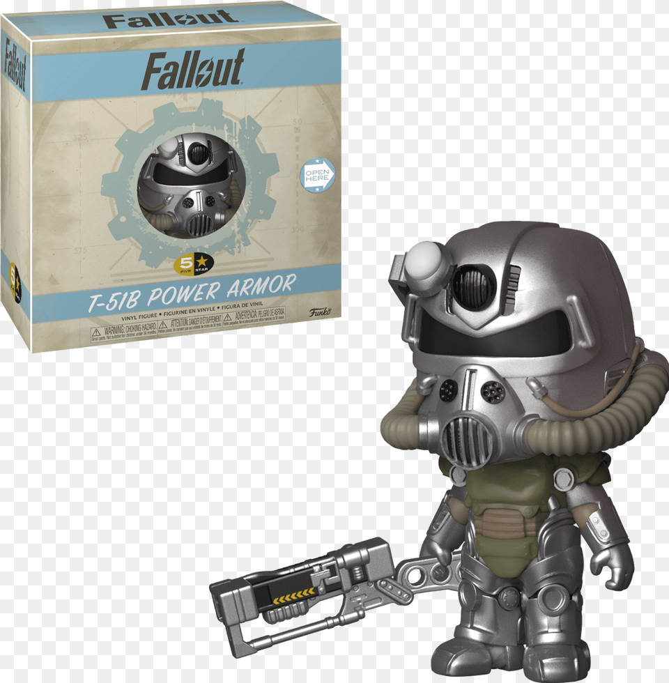Fallout Figure Quott 51b Power Armorquot Funko 5 Star Series Fallout T 51 Power Armor Figure, Robot, Toy, Baby, Person Free Png