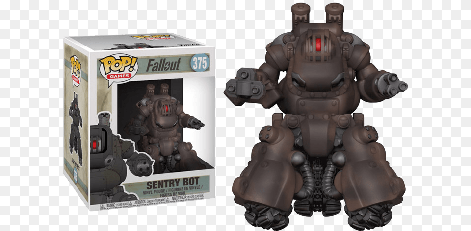 Fallout Figure Sentry Bot Pop Vinyl Fallout Sentry Bot Pop, Robot, Baby, Person, Gas Pump Free Png