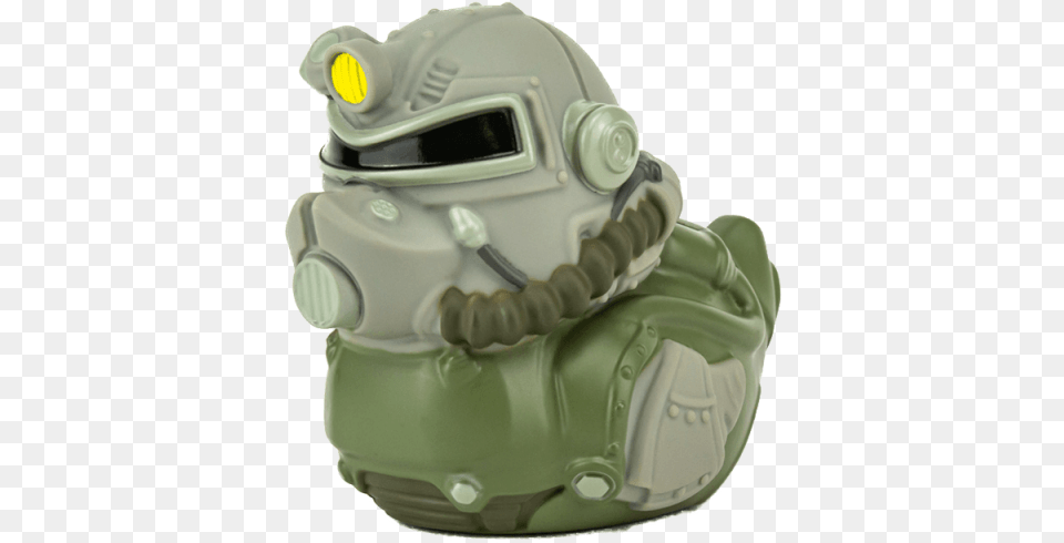 Fallout Figure T 51b Power Armor Tubbz Tubbz Ducks Fallout, Helmet Free Transparent Png