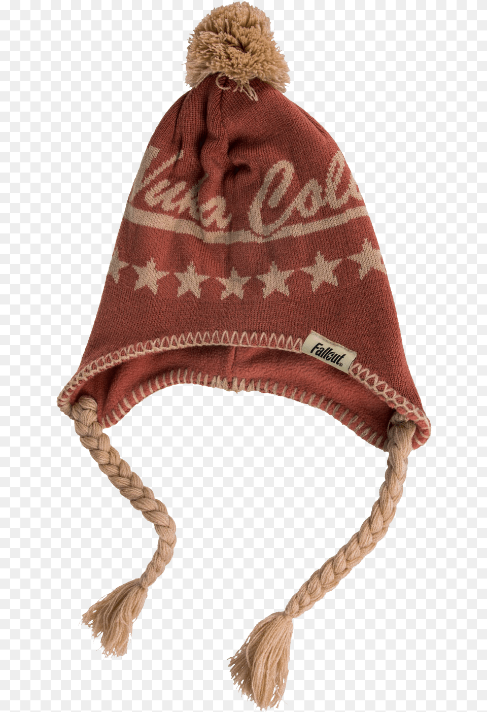 Fallout Headflap Beanie Nuka Cola Fallout Ski Beanie Laplander Nuka Cola, Cap, Clothing, Hat, Adult Free Png