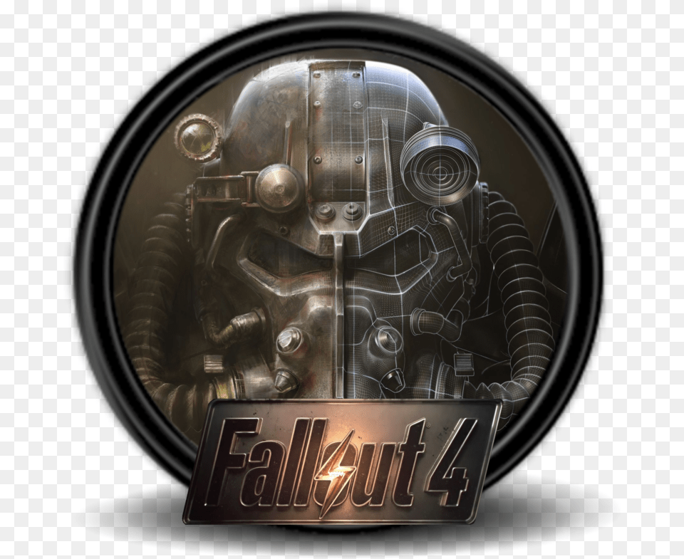 Fallout Icon Fallout Power Armor Tattoo, Machine, Engine, Motor Free Transparent Png