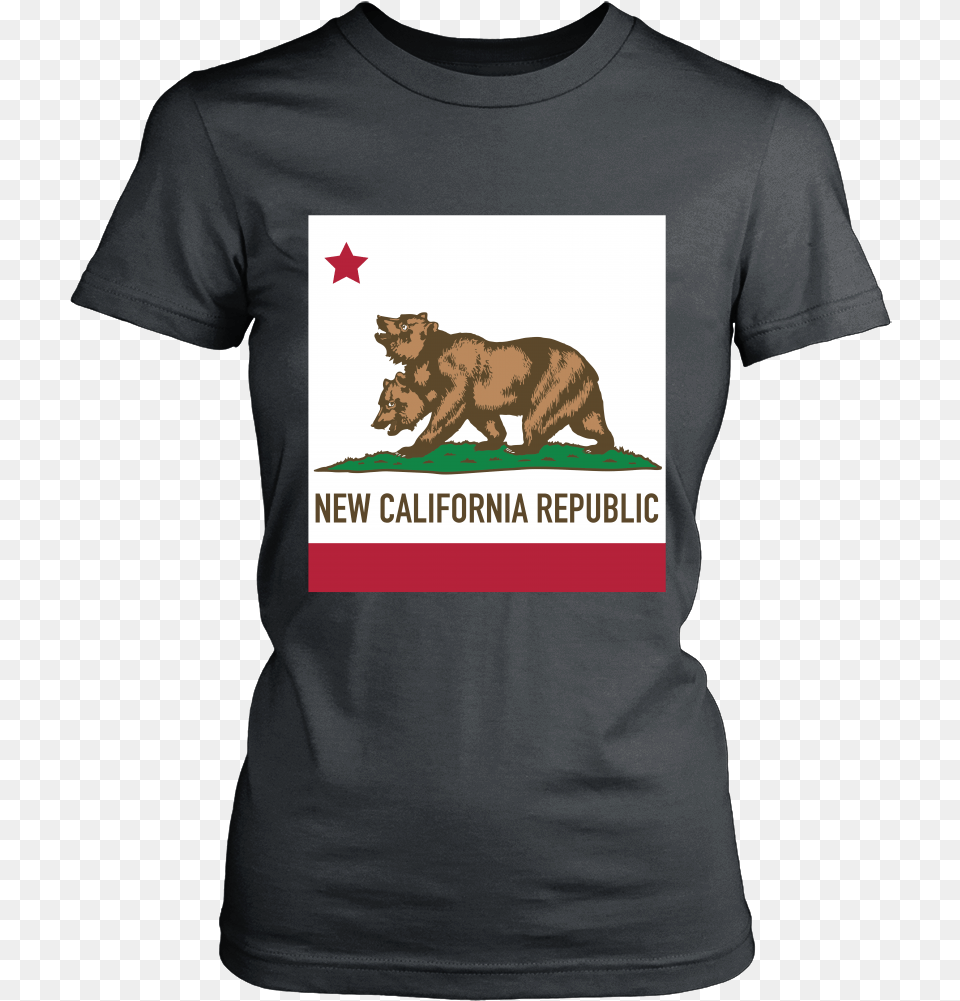 Fallout Inspired New California Flag Front Design New California Republic Flag, Animal, Bear, Clothing, Mammal Png